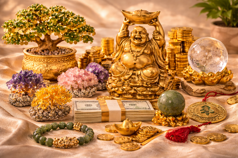 Wealth and prosperity treasures collection