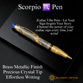 ♏Scorpio Zodiac Pen