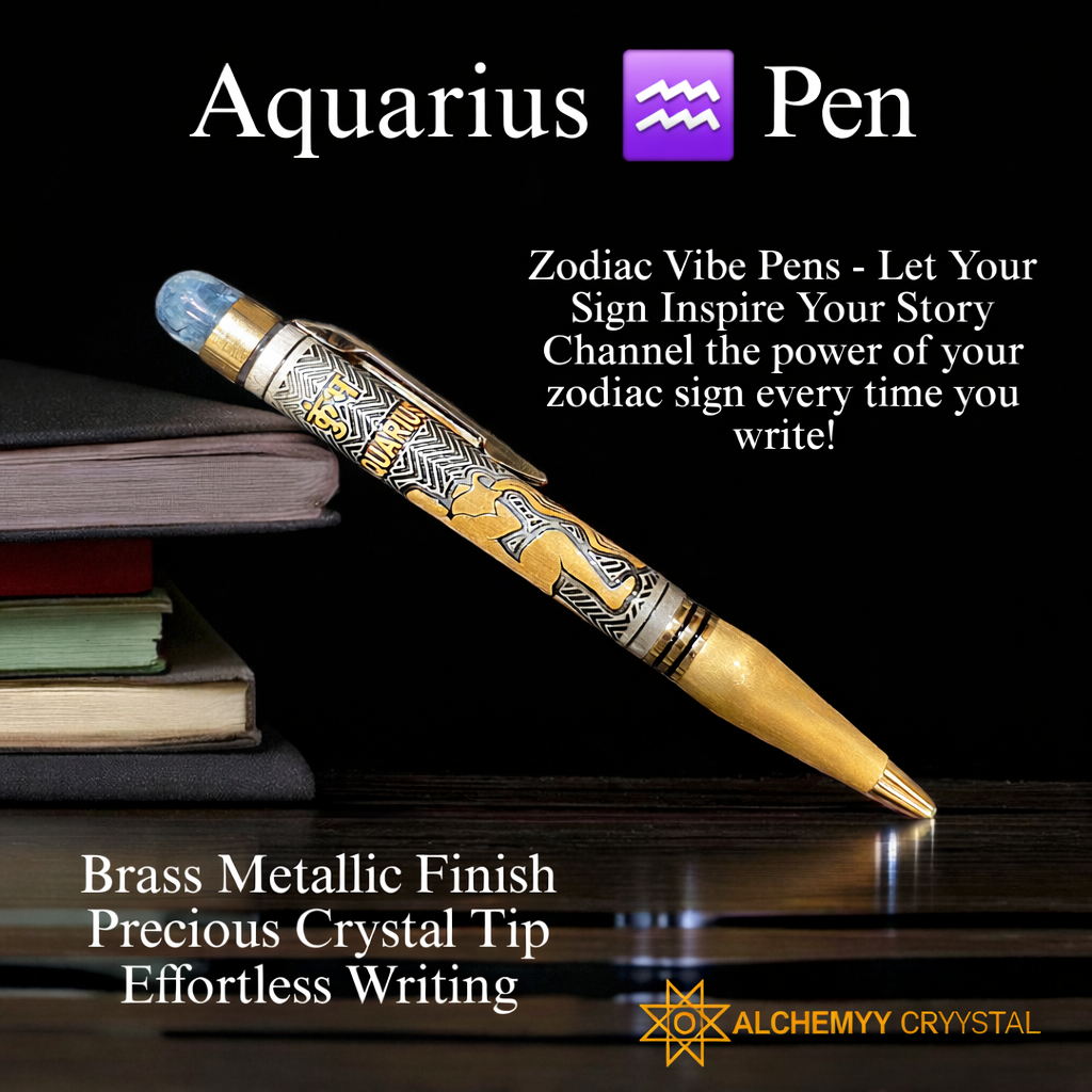 ♒Aquarius Zodiac Pen