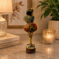7 Chakra Crystal Tree – Handcrafted Healing Energy Tree with Wooden Base