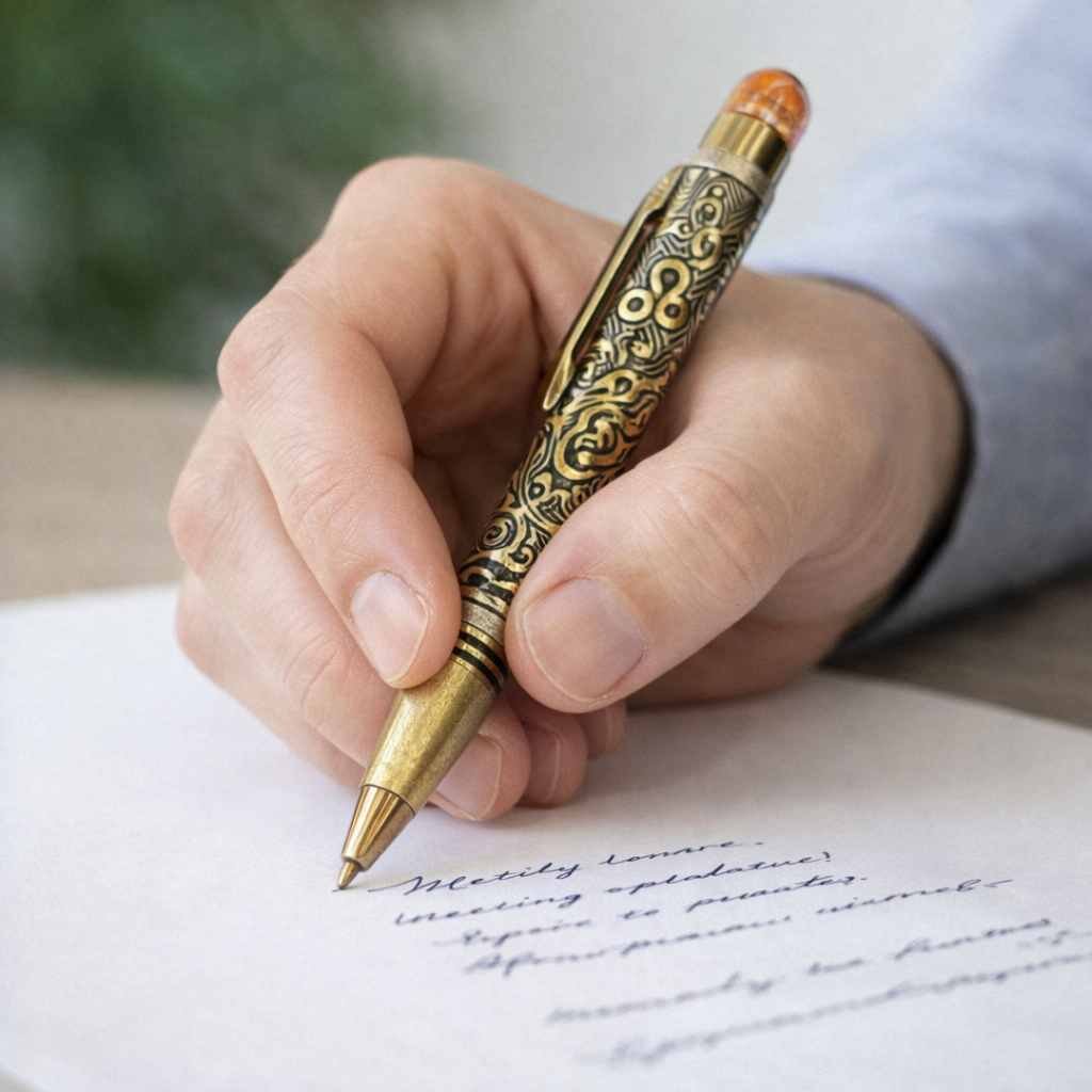 Leo Zodiac Manifestation Pen | Courage & Radiant Success
