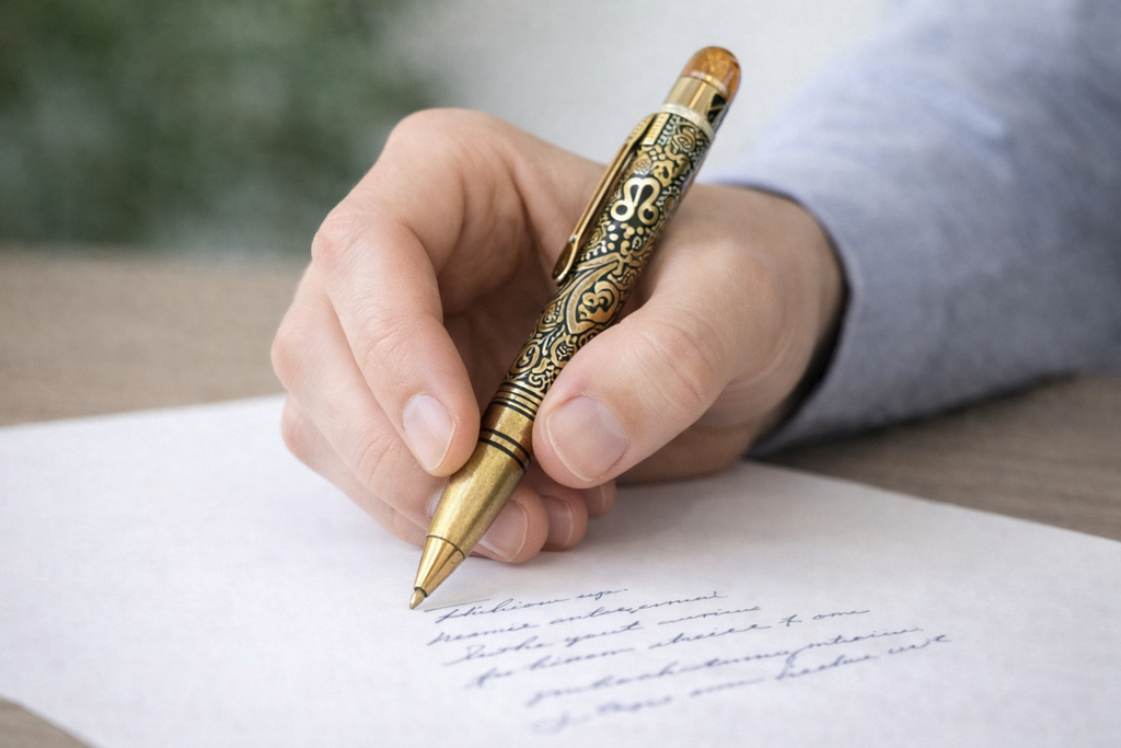 Virgo Manifestation Pen | Focus, Precision & Inner Harmony