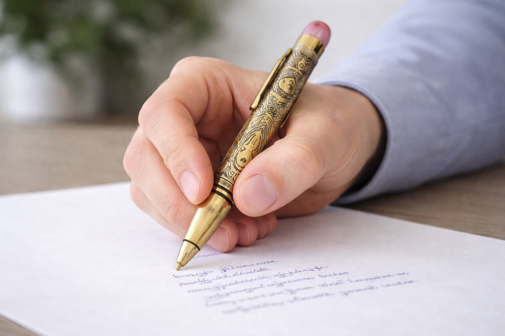 Libra Zodiac Manifestation Pen | Harmony, Beauty & Balance
