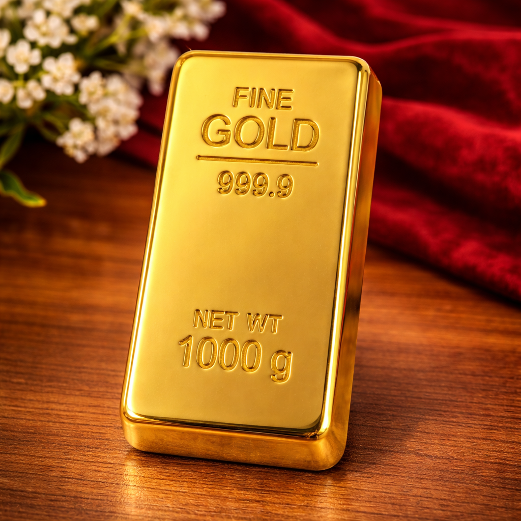 Feng Shui 999.9 Gold Wealth Bar | Abundance & Luck Enhancer