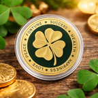 Good Luck Fortune Coin | Success, Health & Prosperity Charm