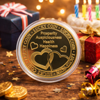 Lucky Prosperity Coin | Love, Health, Happiness & Good Fortune Charm