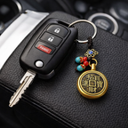 Feng Shui Wealth Coin |Antique Finish Metal Fortune Enhancer
