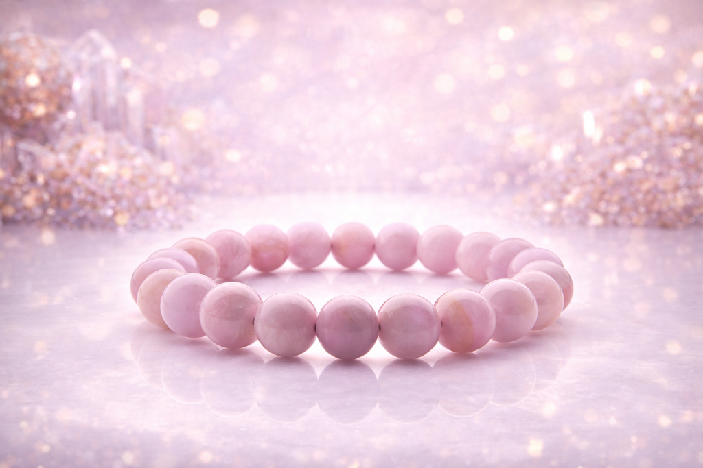 Kunzite Bracelet | Love, Healing & Heart Energy