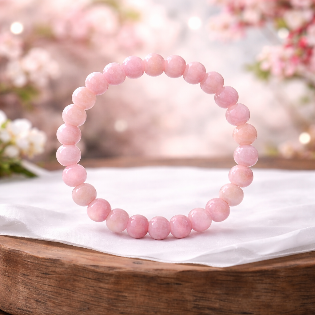 Kunzite Bracelet | Love, Healing & Heart Energy