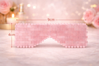 Rose Quartz Eye Mask – Natural Crystal for Relaxation & Beauty