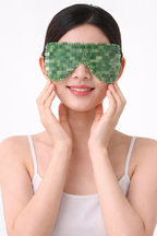 Green Aventurine Eye Mask | Crystal Healing Relaxation & Skin Rejuvenation