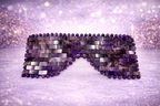 Amethyst Healing Crystal Eye Mask | Stress Relief & Spiritual Balance