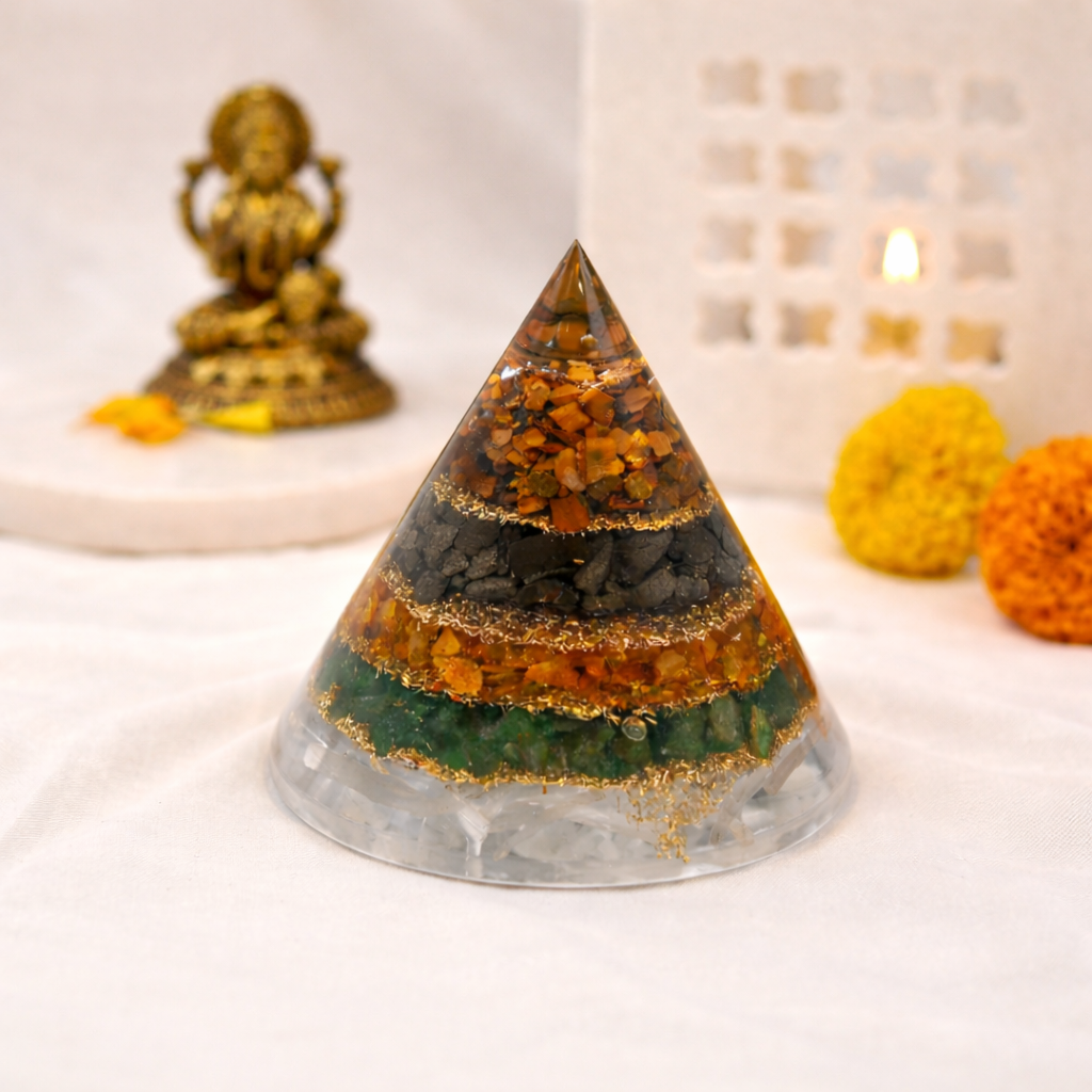 Conical Dhan Yog Pyramid for Abundance, Success & Financial Growth