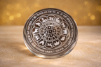 Sphatik (Quartz) Dhan Yantra | Sacred Crystal for Abundance & Success