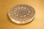 Sphatik (Quartz) Dhan Yantra | Sacred Crystal for Abundance & Success