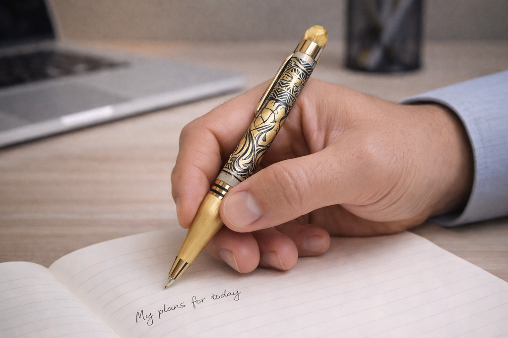 Gemini Zodiac Pen | Astrology Inspired Writing Pen for Communication & Creativity