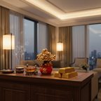 Feng Shui 999.9 Gold Wealth Bar | Abundance & Luck Enhancer
