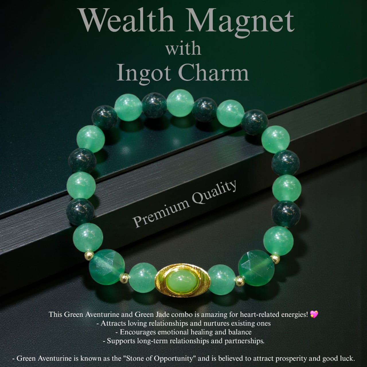 Wealth Magnet with Ingot Charam